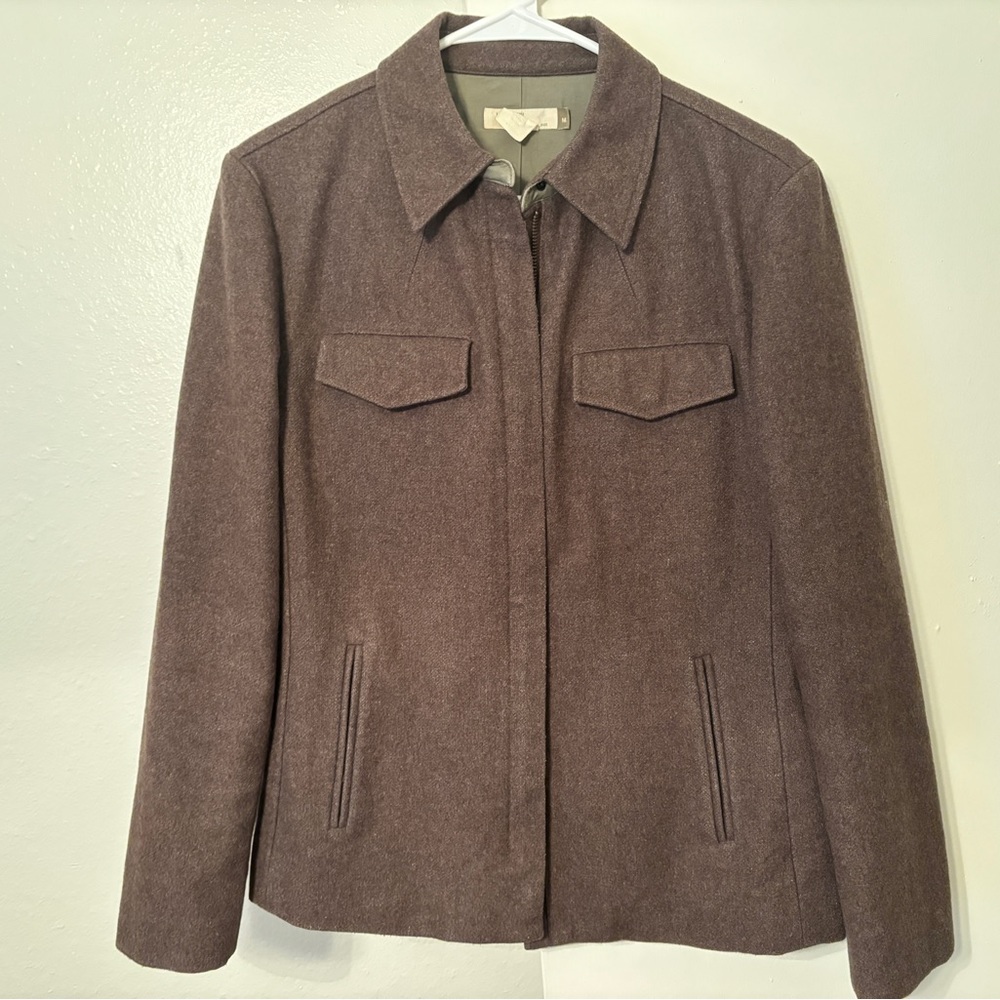 VINTAGE 1970s J. Crew Women's Jacket in Rich Brown